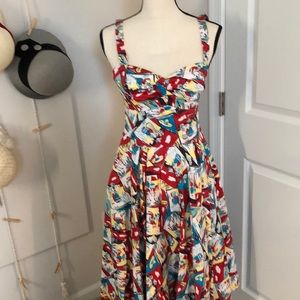 Retro hand made dress!